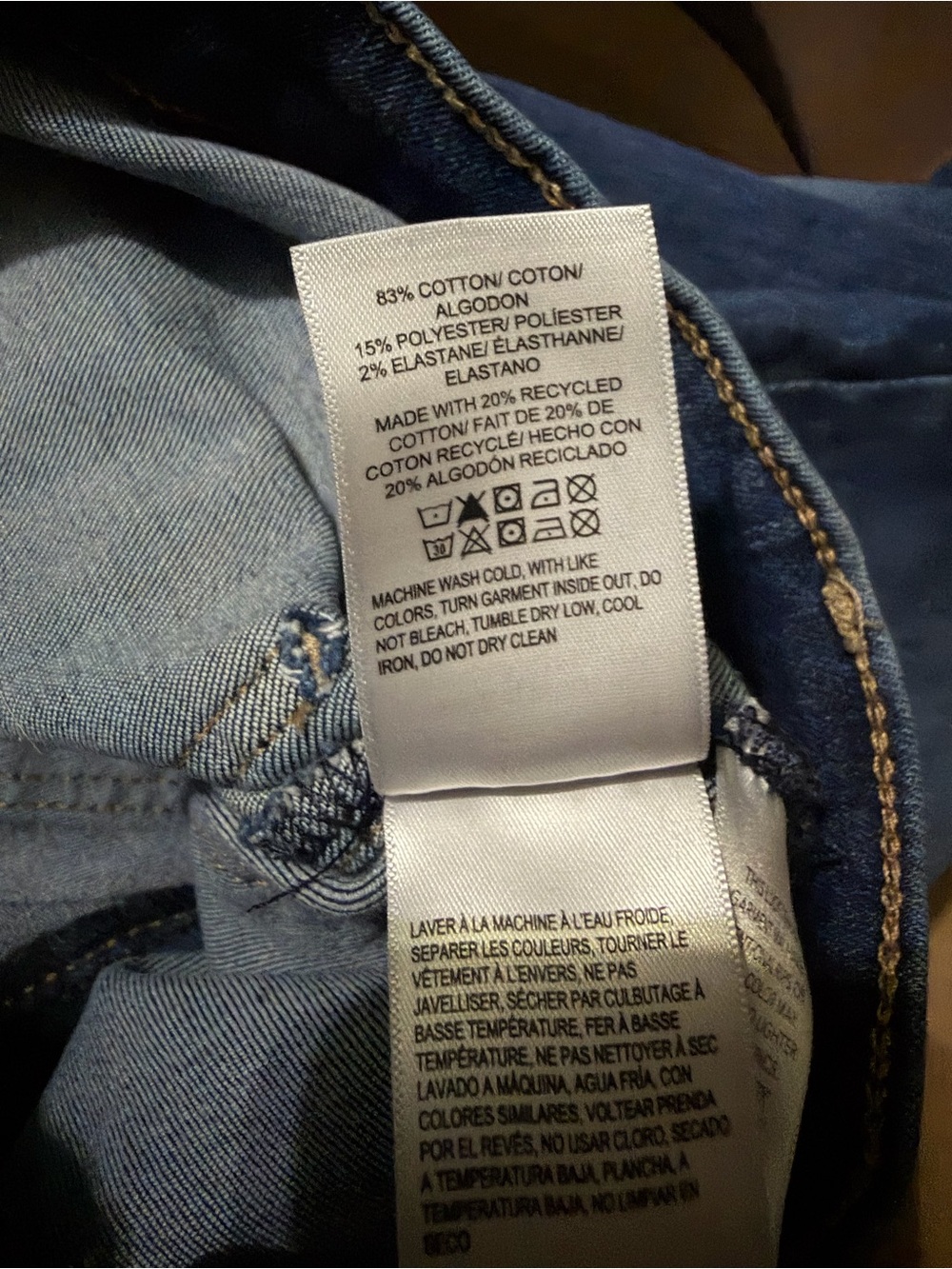 Lucky Brand Women's Dark Blue Wide-Leg Flare Jeans - Picture 5 of 5